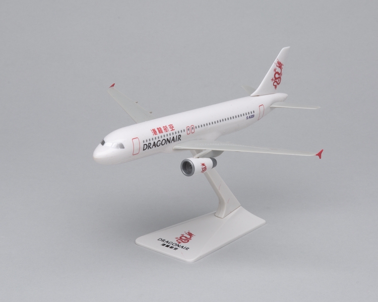 Image: model airplane: Dragonair, Airbus A320