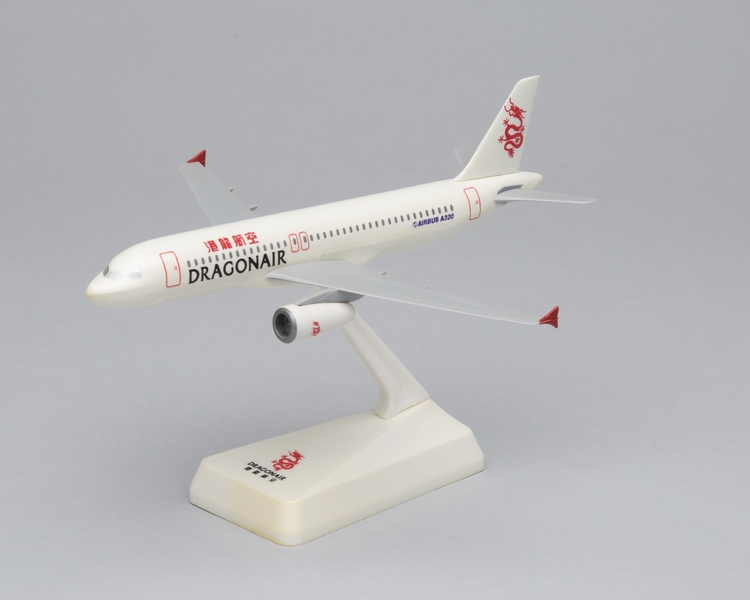 Image: model airplane: Dragonair, Airbus A320-200