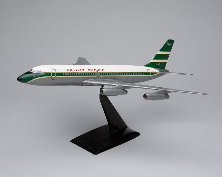 Image: model airplane: Cathay Pacific Airways, Convair 880-M