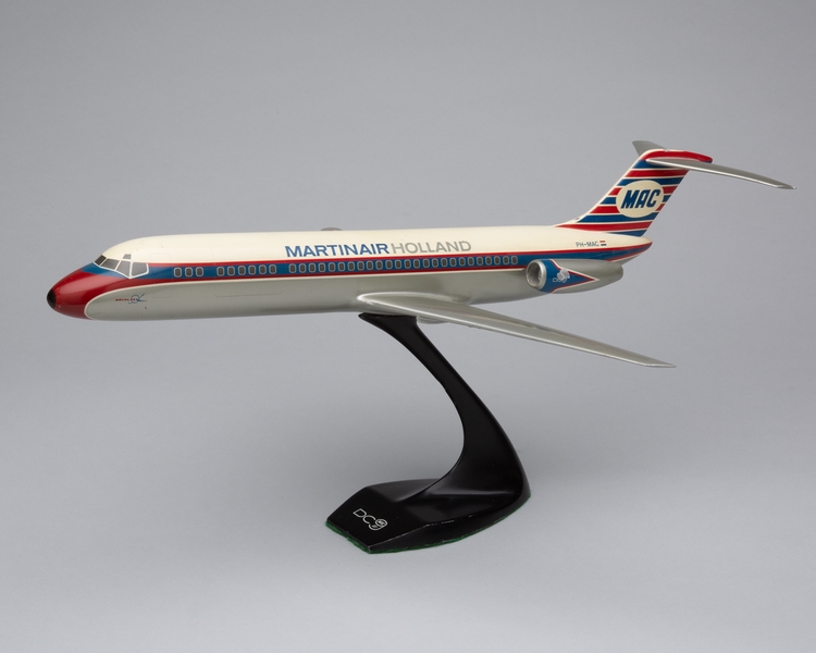 Image: model airplane: Martinair Holland, Douglas DC-9-33