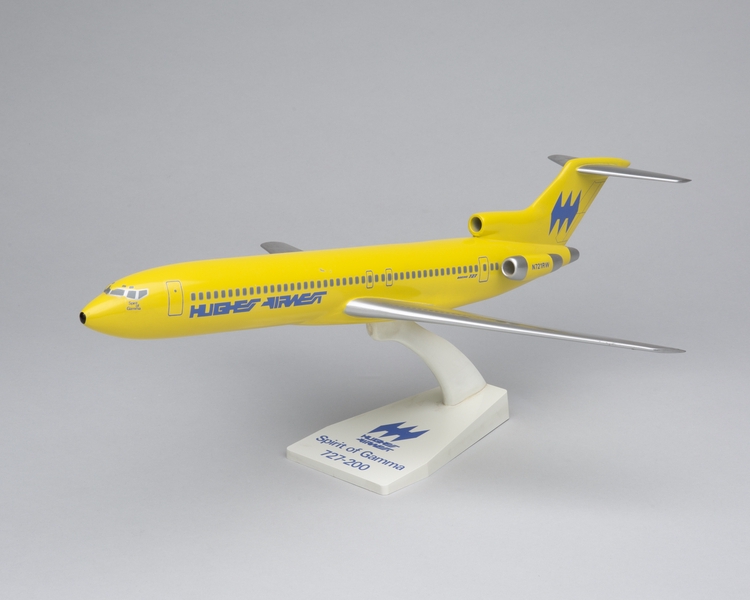 Image: model airplane: Hughes Airwest, Boeing 727-200