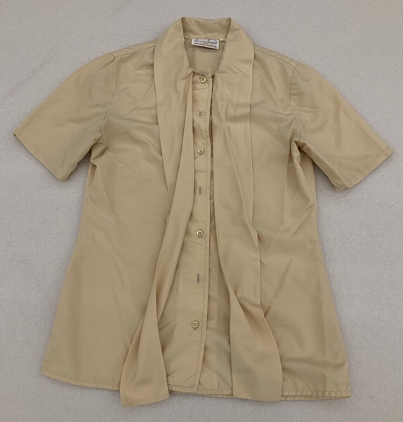 Image: flight attendant blouse: Western Airlines