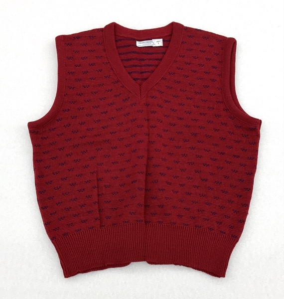 Image: flight attendant sweater vest: Western Airlines