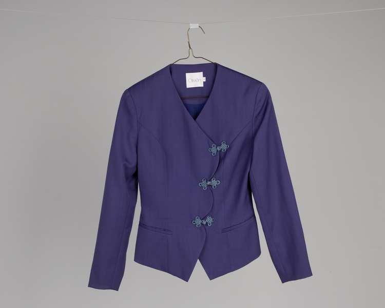 Image: flight attendant jacket: China Airlines