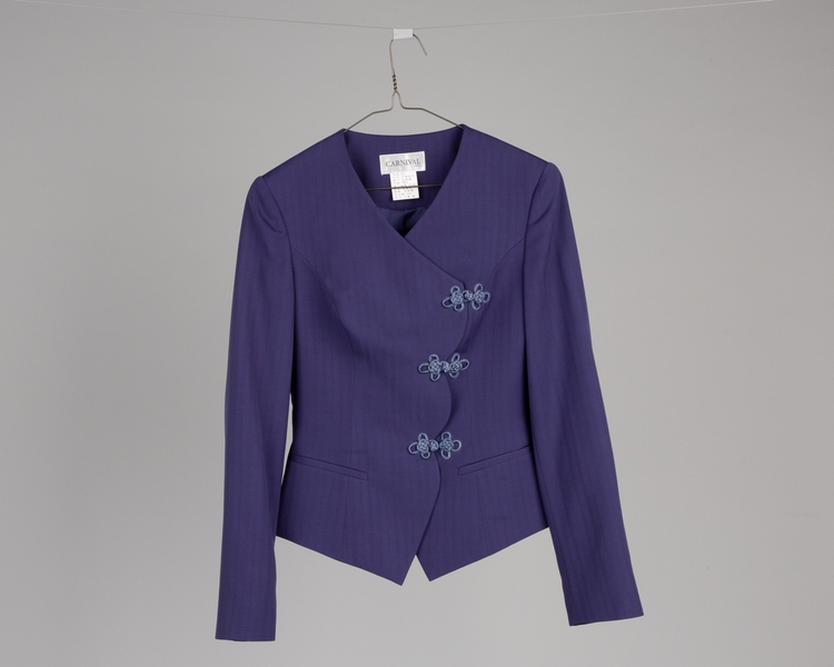 Image: flight attendant jacket: China Airlines