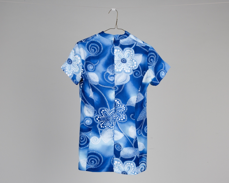 Image: flight attendant blouse: Western Airlines