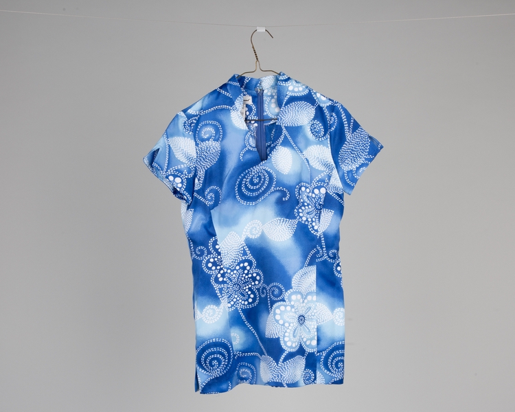 Image: flight attendant blouse: Western Airlines