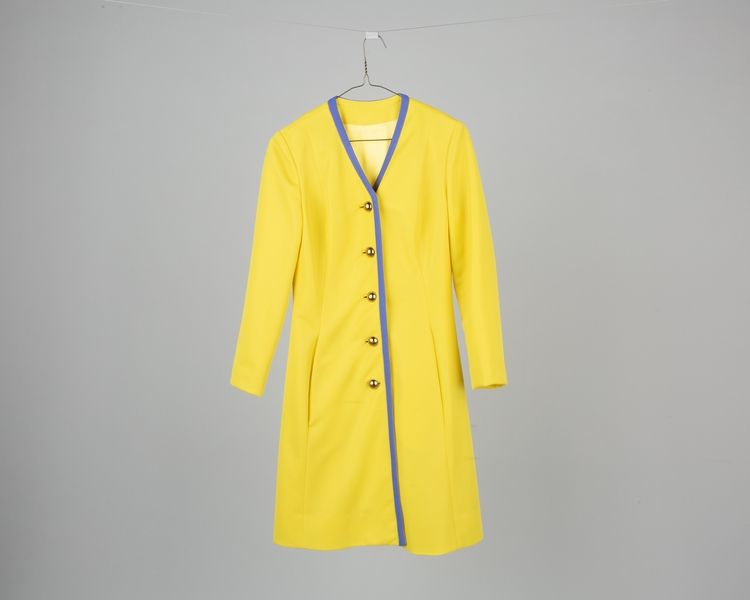 Image: hostess coat: Hughes Airwest, summer