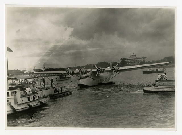 Photograph: China Clipper arrival in Manila, November 29, 1935