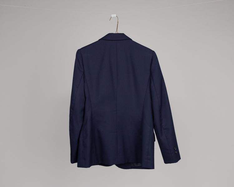 Image: flight attendant jacket: United Airlines