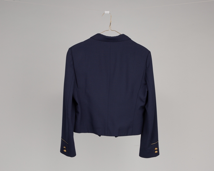 Image: flight attendant serving jacket: United Airlines