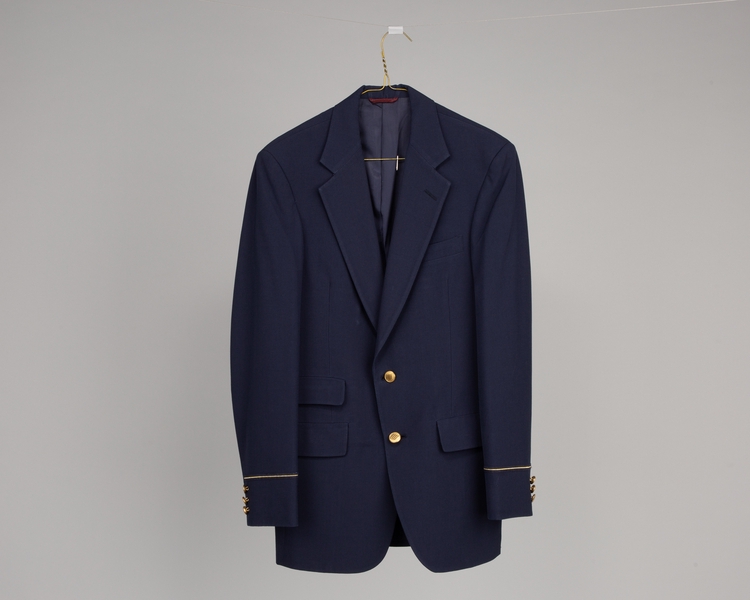 Image: flight attendant jacket (male): United Airlines