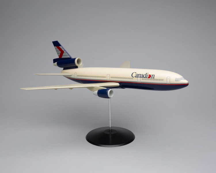 Image: model airplane: Canadian Airlines, McDonnel Douglas DC-10