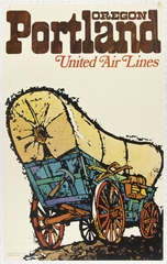 Image: poster: United Air Lines, Portland
