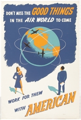 Image: poster: American Air Lines