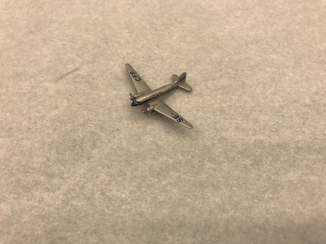 Miniature model airplane: Linjeflyg, Douglas DC-3