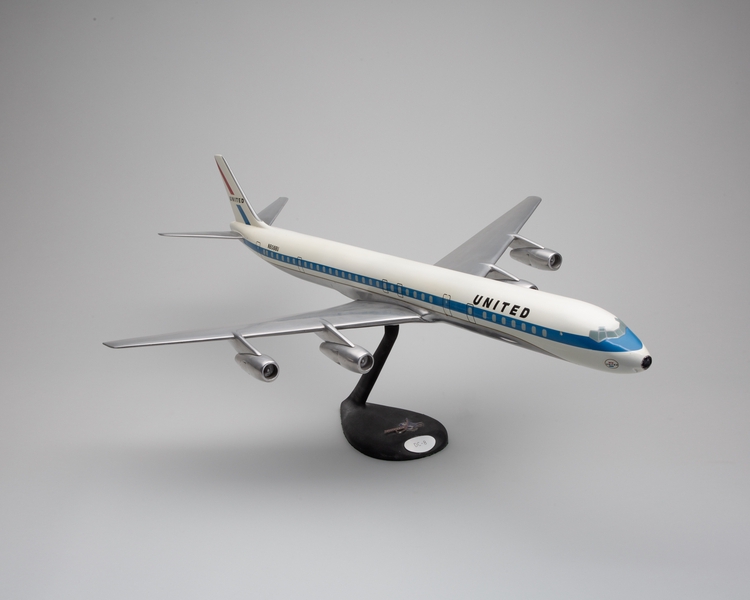 Image: model airplane: United Air Lines, Douglas DC-8-61
