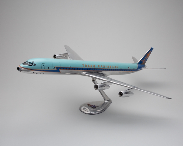 Model airplane: Trans Caribbean Airways, Douglas DC-8-61CF