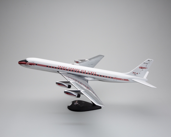 Model airplane: Trans-Canada Air Lines, Douglas DC-8-40