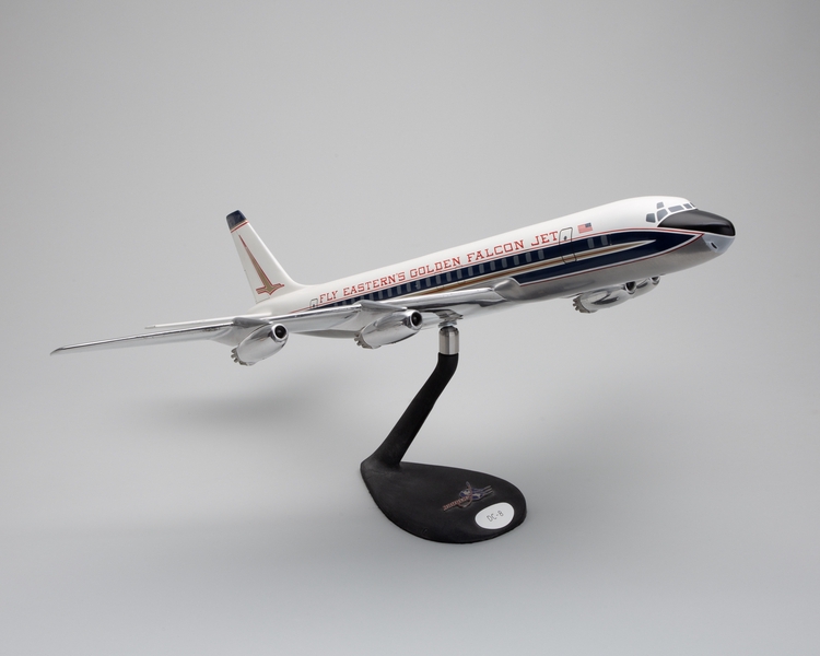 Image: model airplane: Eastern Air Lines, Douglas DC-8-21