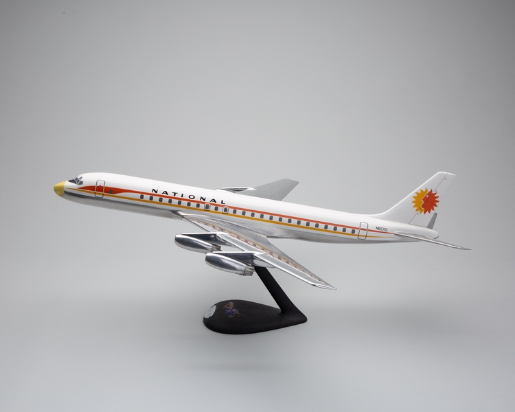 Image: model airplane: National Airlines, Douglas DC-8-21