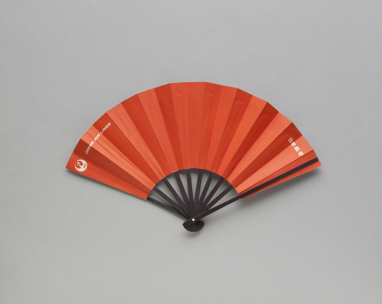 Image: folding fan: Japan Air Lines