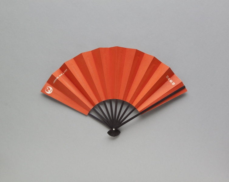 Image: folding fan: Japan Air Lines