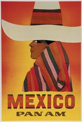 Image: poster: Pan American World Airways, Mexico
