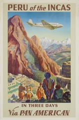 Image: poster: Pan American Airways, Peru