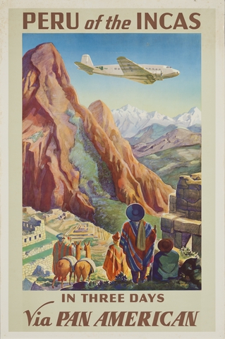 Poster: Pan American Airways, Peru