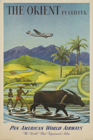 Poster: Pan American World Airways, Orient