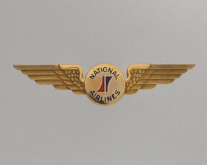 Image: flight officer wings: National Airlines