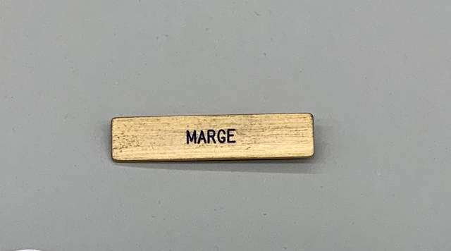 Name pin: United Airlines, Marge