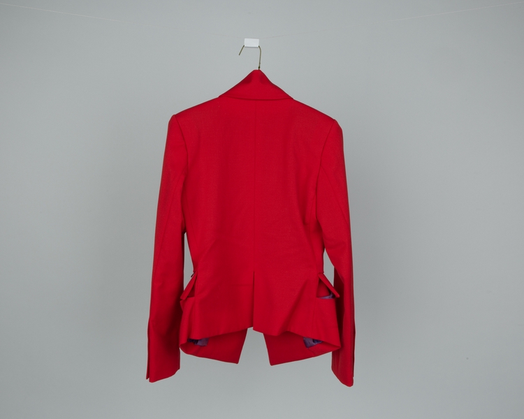 Image: flight attendant jacket: Virgin Atlantic