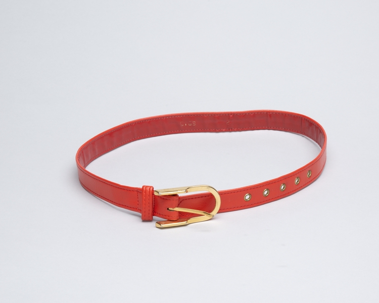 Image: stewardess belt: Western Airlines