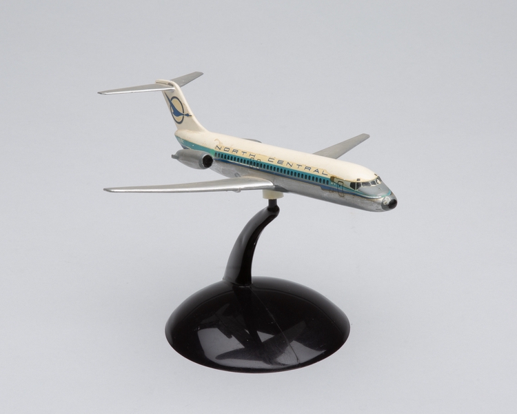 Image: model airplane: North Central Airlines, Douglas DC-9-30