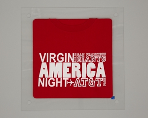 Image: wall display: Virgin America