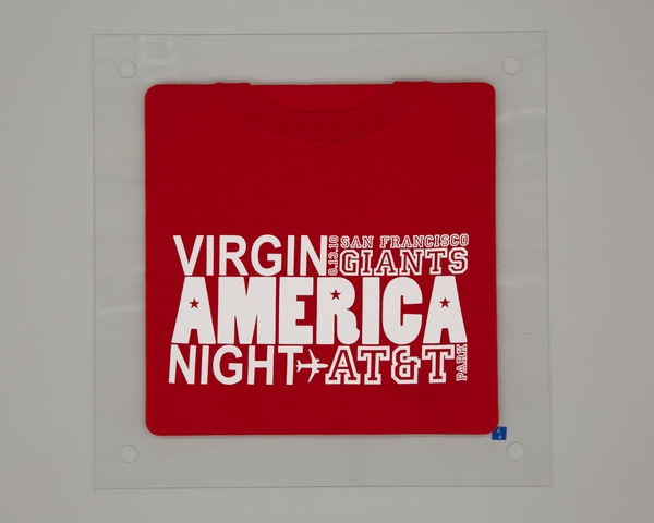 Wall display: Virgin America