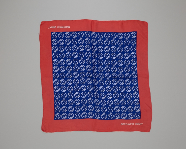 Image: ground crew scarf: Northwest Orient