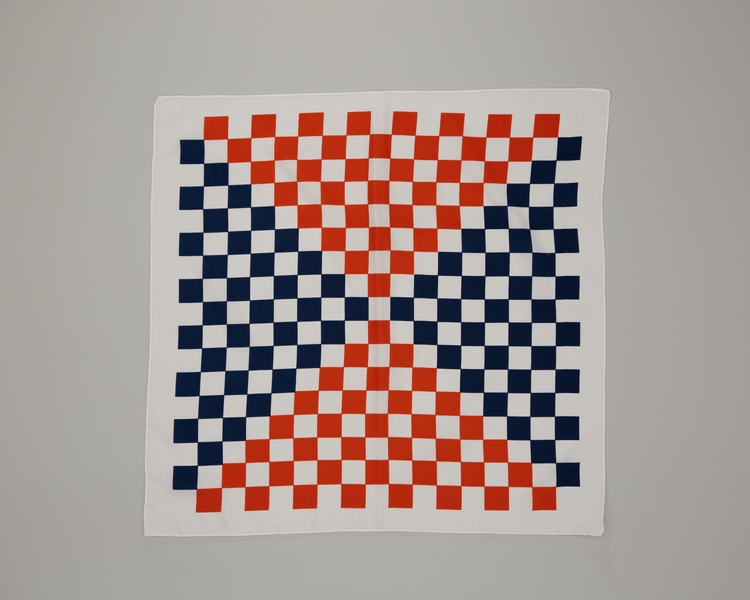 Image: flight attendant scarf: American Airlines