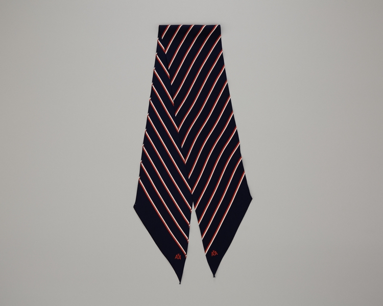 Image: flight attendant scarf: American Airlines