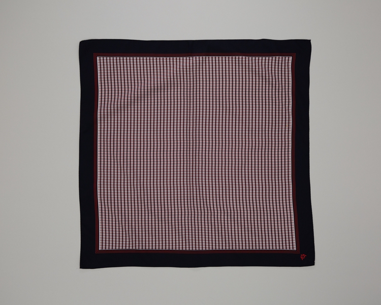 Image: flight attendant scarf: American Airlines