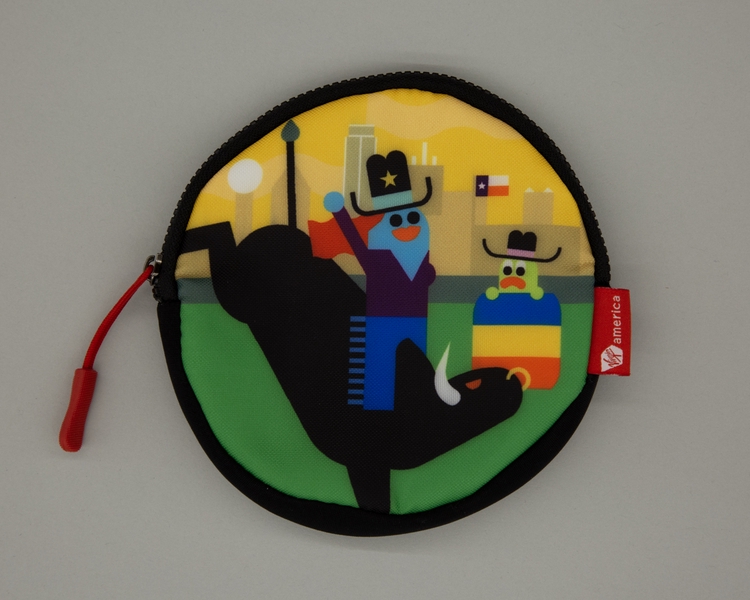 Image: amenity kit: Virgin America, first class, Dallas