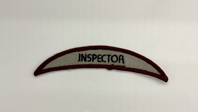 Uniform patch: Pacific Southwest Airlines (PSA), Inspector