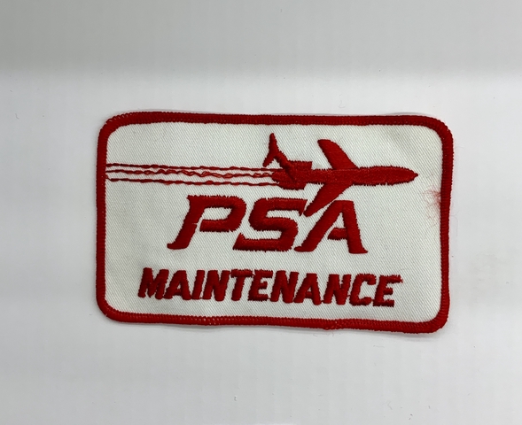 Uniform patch: Pacific Southwest Airlines (PSA), Maintenance