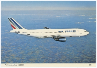 Image: postcard: Air France, Airbus A300