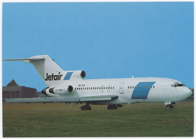 Postcard: Jetair, Boeing 727