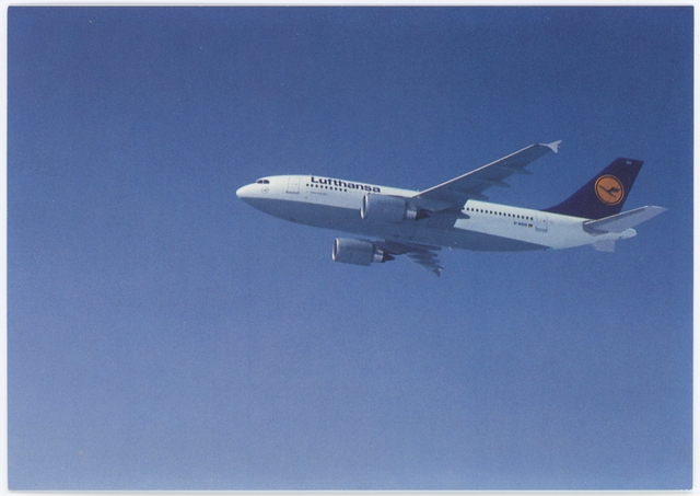 Postcard: Lufthansa, Airbus A310-300