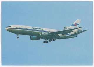 Image: postcard: Spantax, McDonnell Douglas DC-10-30