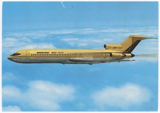 Image: postcard: Boeing 727-200